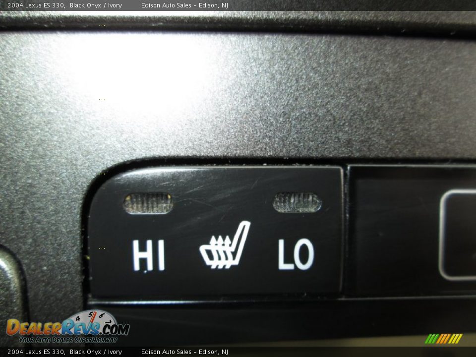 2004 Lexus ES 330 Black Onyx / Ivory Photo #22