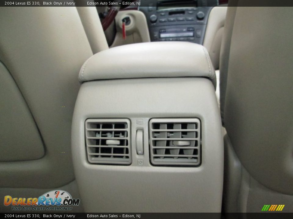 2004 Lexus ES 330 Black Onyx / Ivory Photo #26