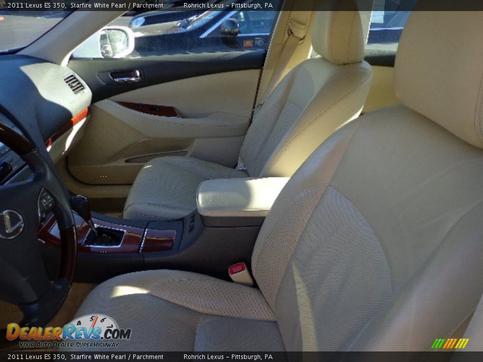 2011 Lexus ES 350 Starfire White Pearl / Parchment Photo #4