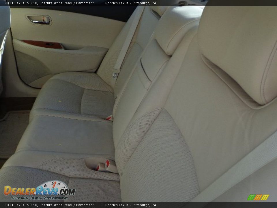2011 Lexus ES 350 Starfire White Pearl / Parchment Photo #5
