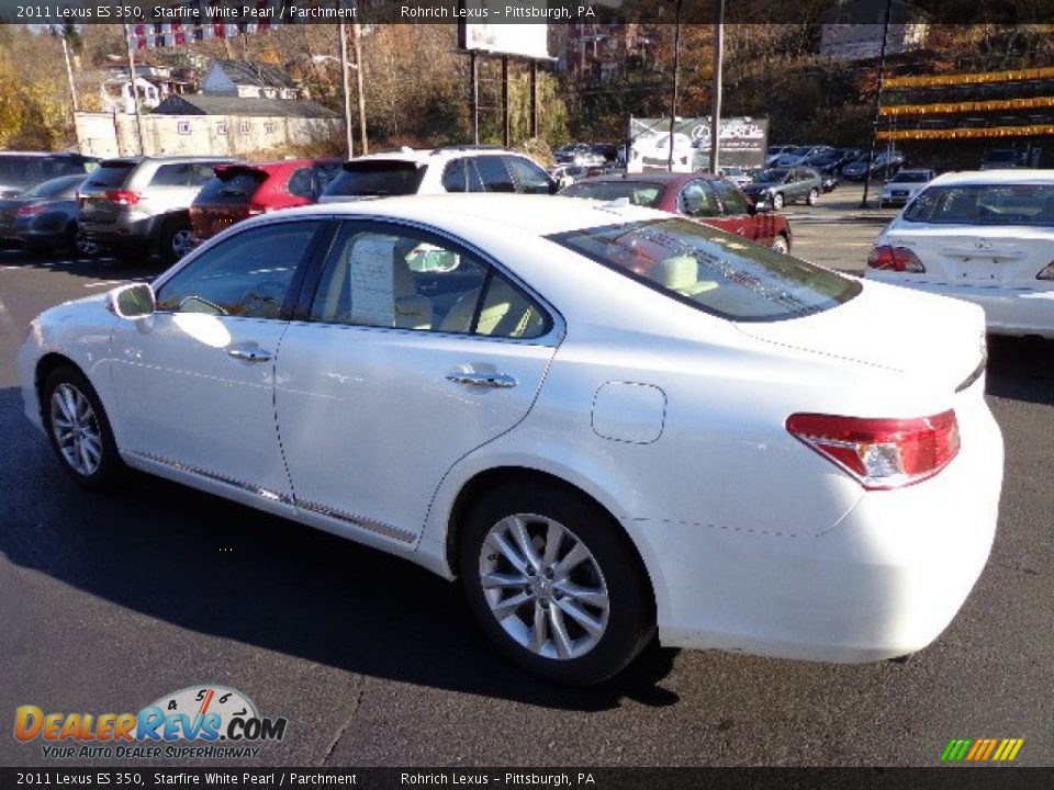 2011 Lexus ES 350 Starfire White Pearl / Parchment Photo #9
