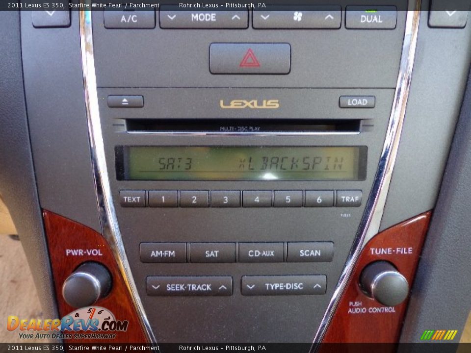 2011 Lexus ES 350 Starfire White Pearl / Parchment Photo #19