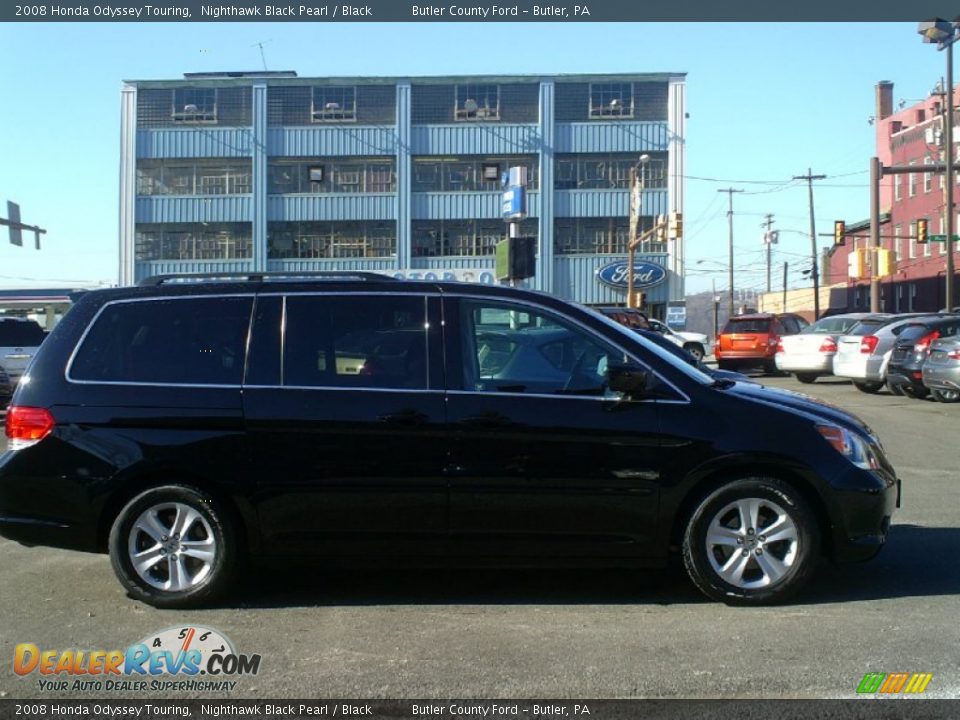 2008 Honda Odyssey Touring Nighthawk Black Pearl / Black Photo #1