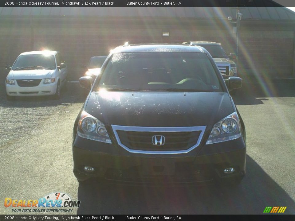 2008 Honda Odyssey Touring Nighthawk Black Pearl / Black Photo #3