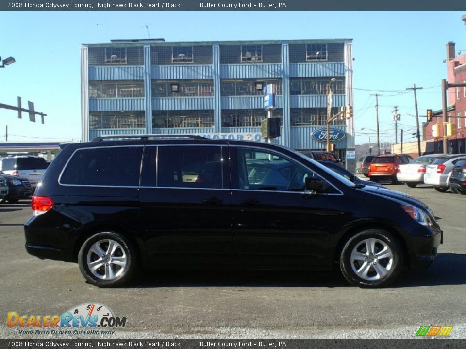2008 Honda Odyssey Touring Nighthawk Black Pearl / Black Photo #5