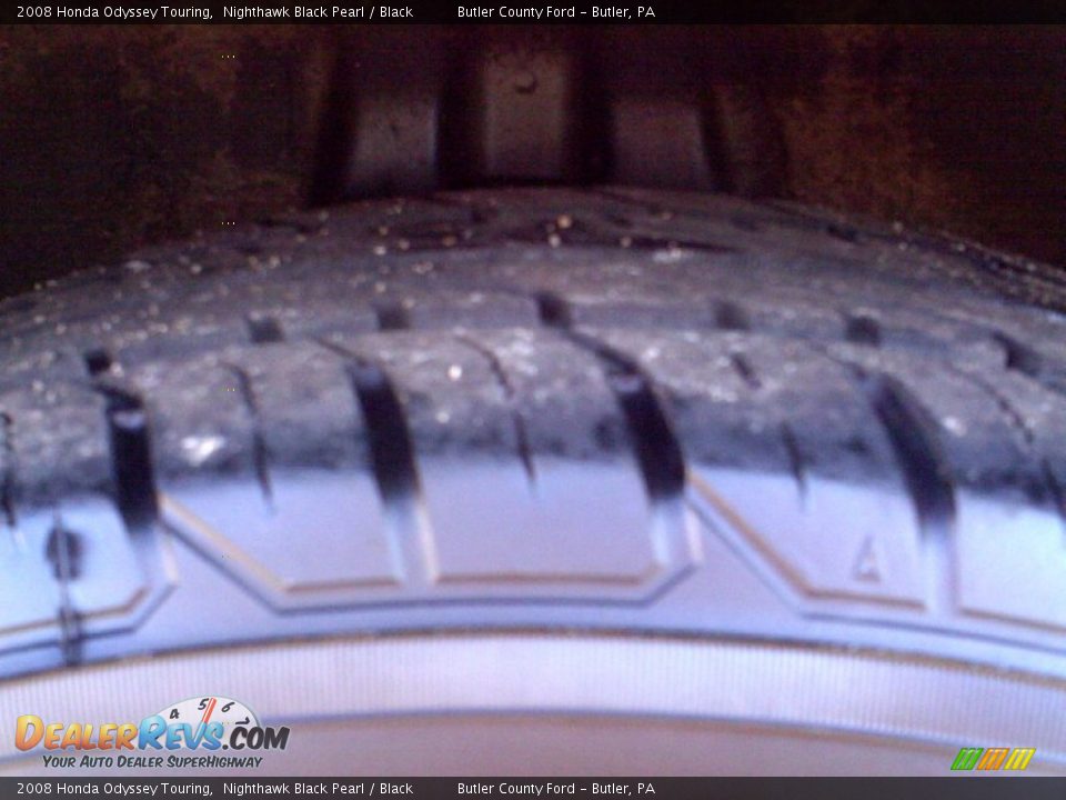 2008 Honda Odyssey Touring Nighthawk Black Pearl / Black Photo #10