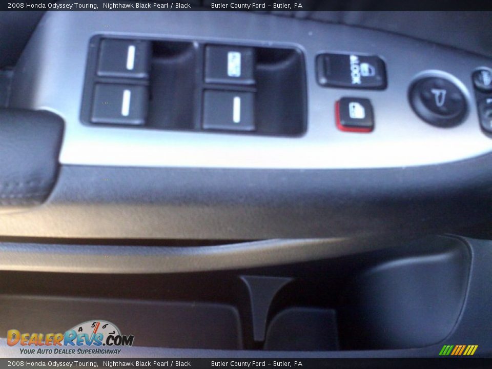 2008 Honda Odyssey Touring Nighthawk Black Pearl / Black Photo #13