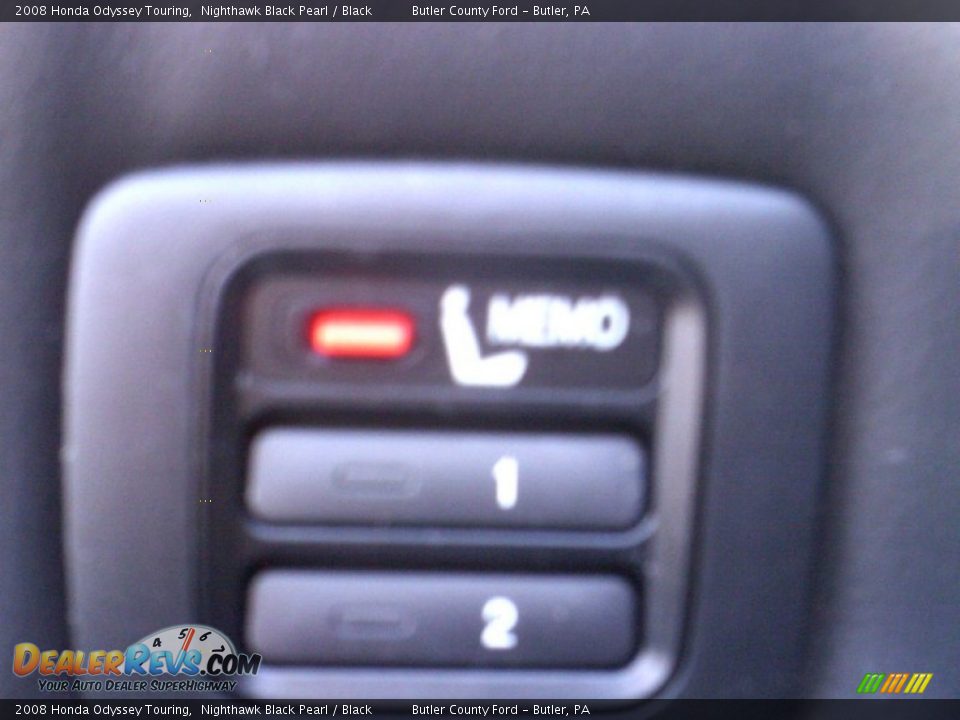 2008 Honda Odyssey Touring Nighthawk Black Pearl / Black Photo #14