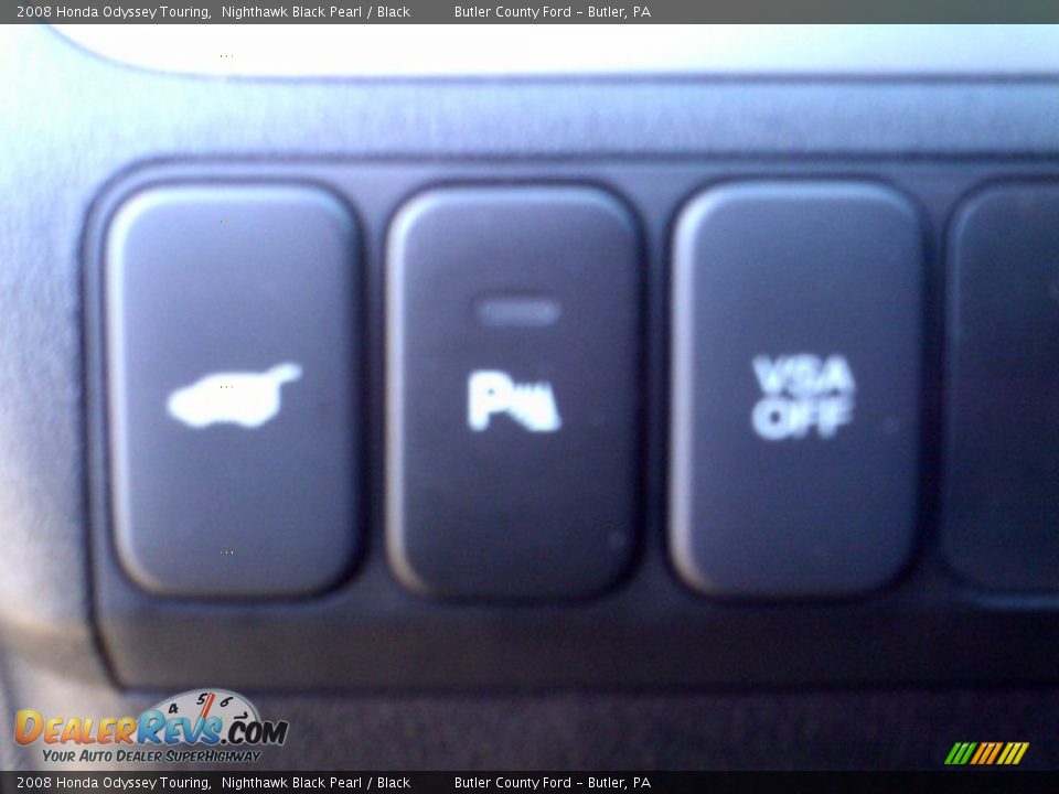 2008 Honda Odyssey Touring Nighthawk Black Pearl / Black Photo #16