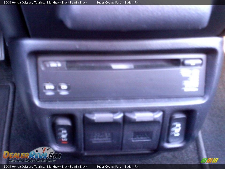 2008 Honda Odyssey Touring Nighthawk Black Pearl / Black Photo #23