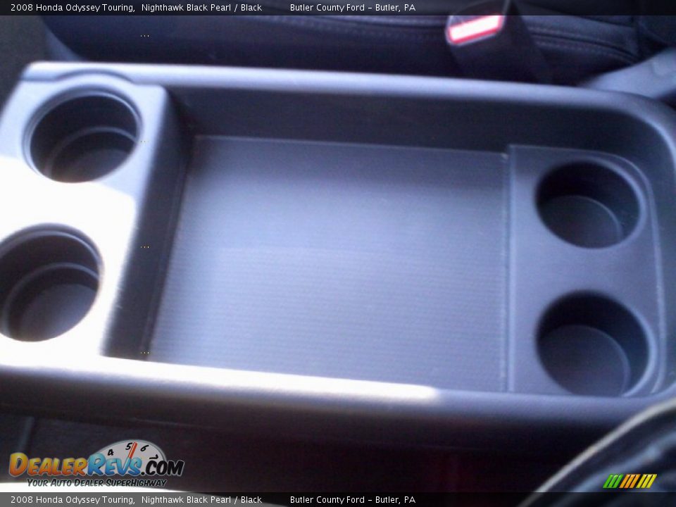2008 Honda Odyssey Touring Nighthawk Black Pearl / Black Photo #26