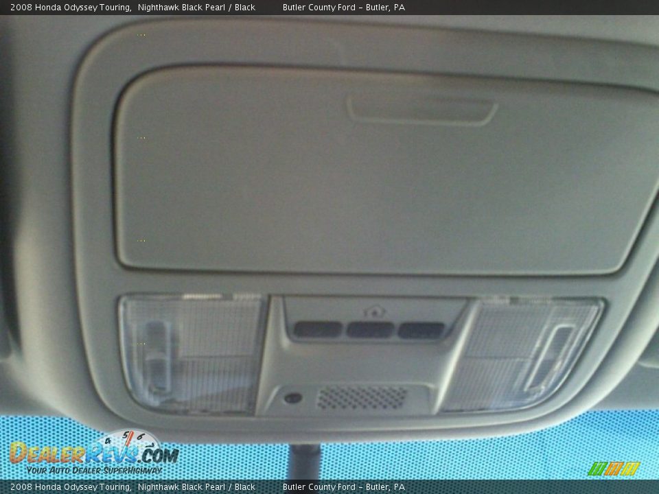 2008 Honda Odyssey Touring Nighthawk Black Pearl / Black Photo #29