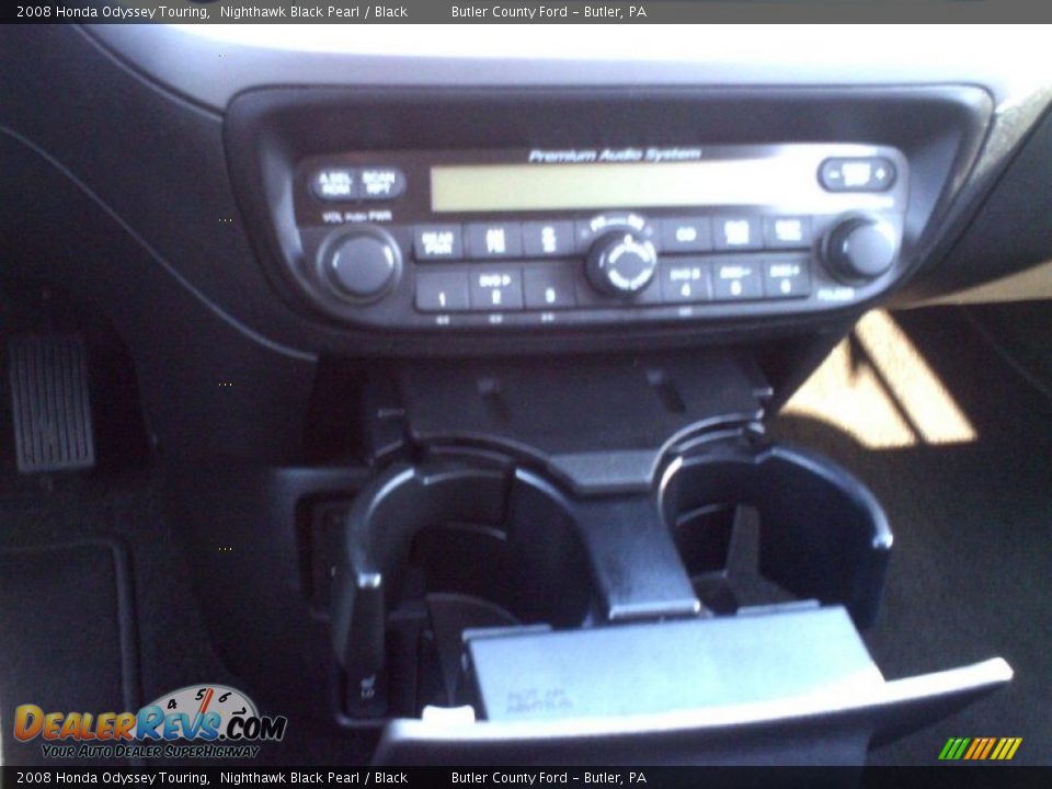 2008 Honda Odyssey Touring Nighthawk Black Pearl / Black Photo #31