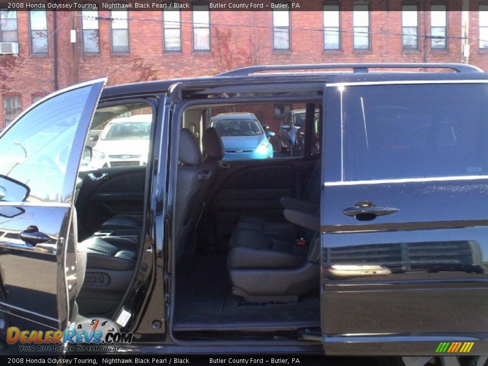 2008 Honda Odyssey Touring Nighthawk Black Pearl / Black Photo #34