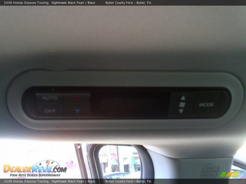 2008 Honda Odyssey Touring Nighthawk Black Pearl / Black Photo #36