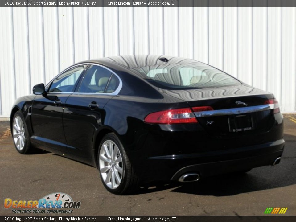 Ebony Black 2010 Jaguar XF Sport Sedan Photo #6