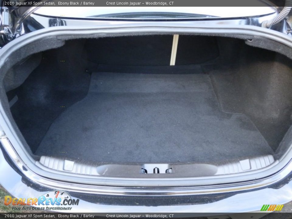 2010 Jaguar XF Sport Sedan Trunk Photo #7