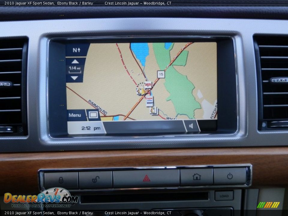 Navigation of 2010 Jaguar XF Sport Sedan Photo #14