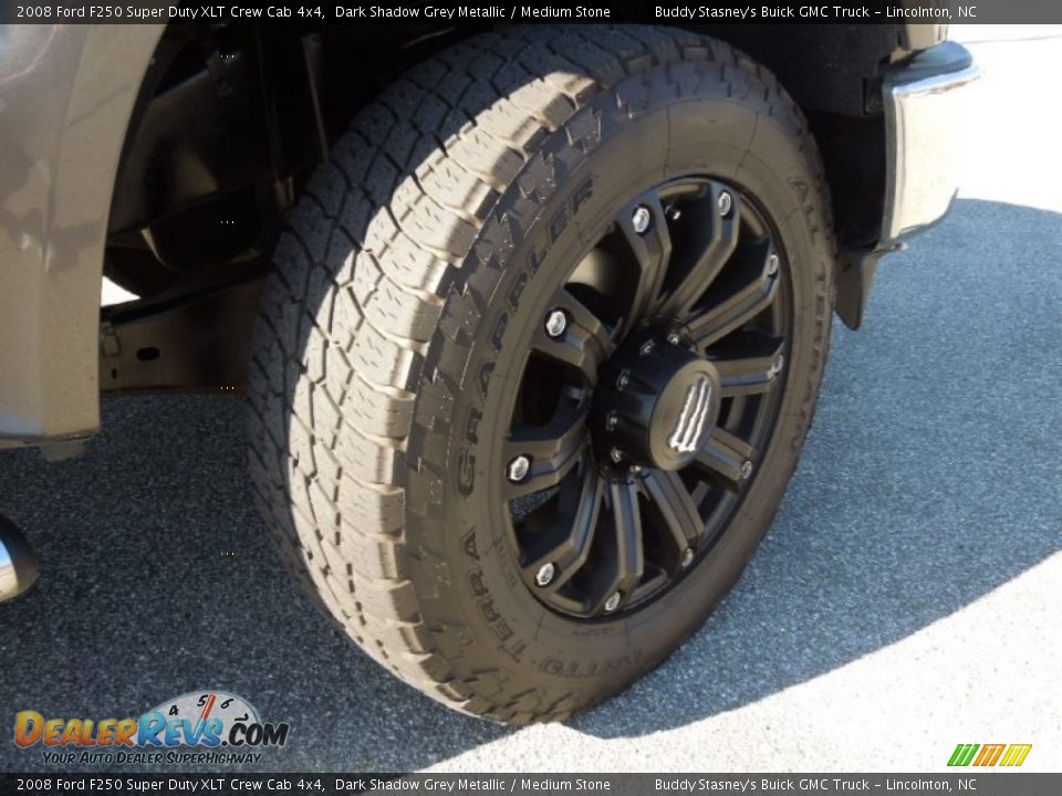 Custom Wheels of 2008 Ford F250 Super Duty XLT Crew Cab 4x4 Photo #23