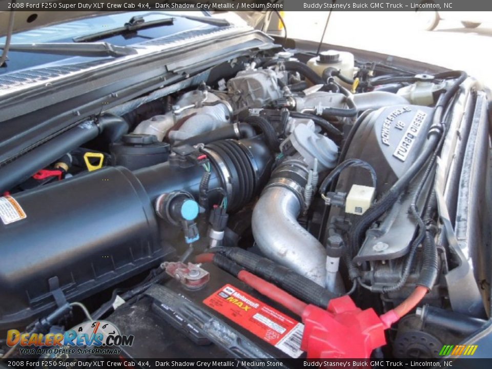 2008 Ford F250 Super Duty XLT Crew Cab 4x4 6.4L 32V Power Stroke Turbo Diesel V8 Engine Photo #27