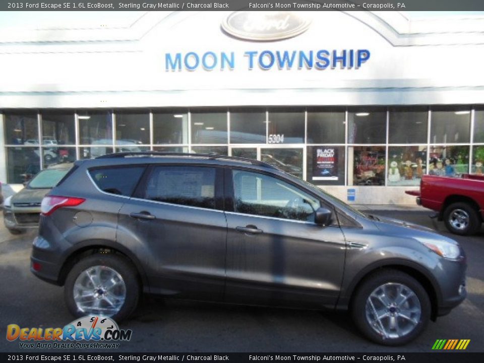 2013 Ford Escape SE 1.6L EcoBoost Sterling Gray Metallic / Charcoal Black Photo #1