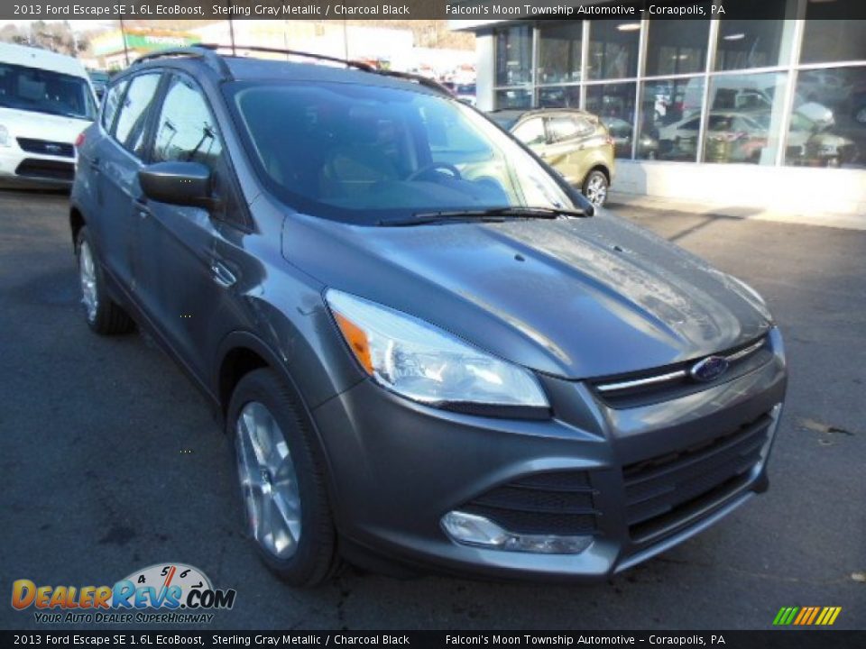 2013 Ford Escape SE 1.6L EcoBoost Sterling Gray Metallic / Charcoal Black Photo #2