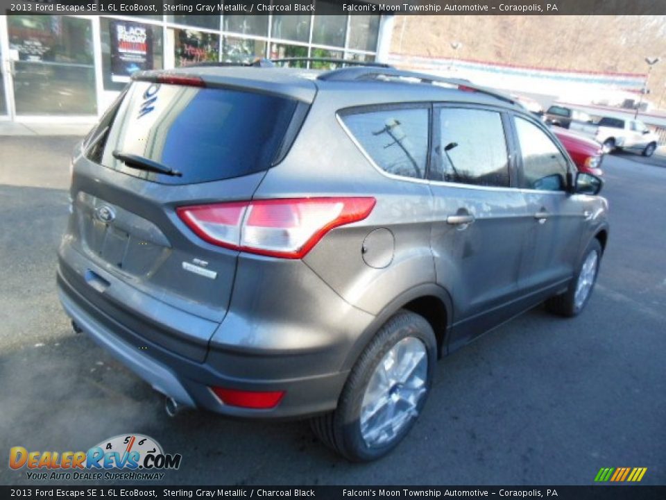 2013 Ford Escape SE 1.6L EcoBoost Sterling Gray Metallic / Charcoal Black Photo #8