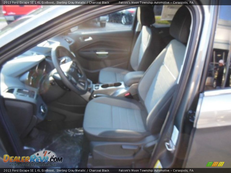 2013 Ford Escape SE 1.6L EcoBoost Sterling Gray Metallic / Charcoal Black Photo #11