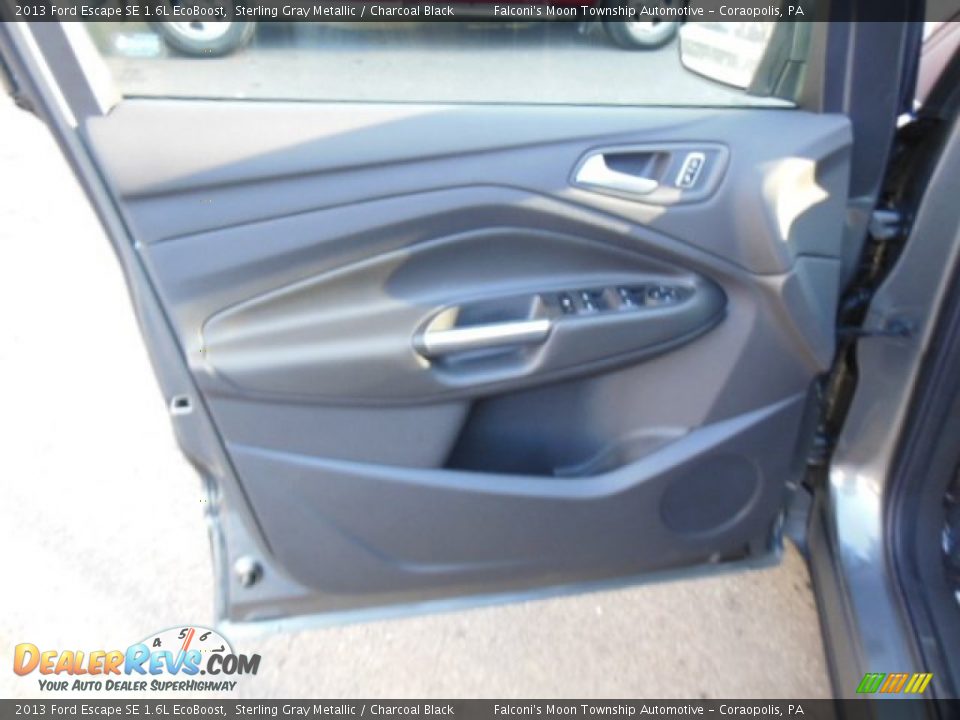 2013 Ford Escape SE 1.6L EcoBoost Sterling Gray Metallic / Charcoal Black Photo #12
