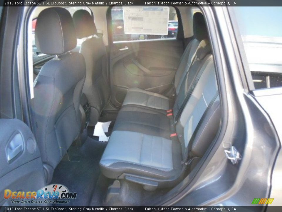 2013 Ford Escape SE 1.6L EcoBoost Sterling Gray Metallic / Charcoal Black Photo #13