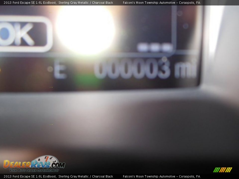 2013 Ford Escape SE 1.6L EcoBoost Sterling Gray Metallic / Charcoal Black Photo #17