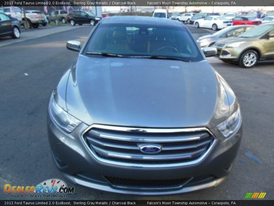 2013 Ford Taurus Limited 2.0 EcoBoost Sterling Gray Metallic / Charcoal Black Photo #3