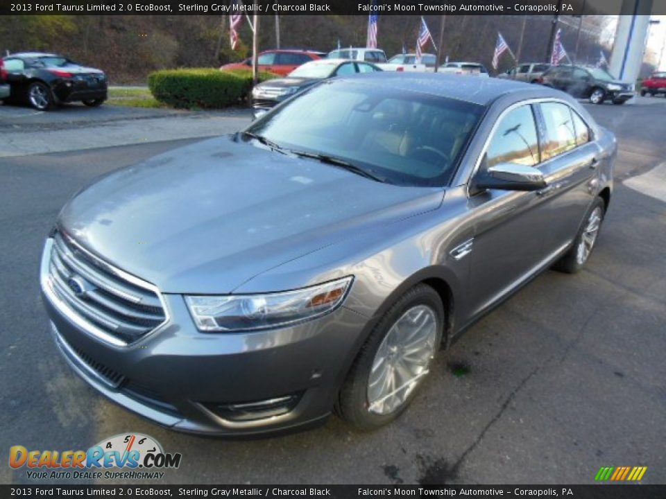 2013 Ford Taurus Limited 2.0 EcoBoost Sterling Gray Metallic / Charcoal Black Photo #4
