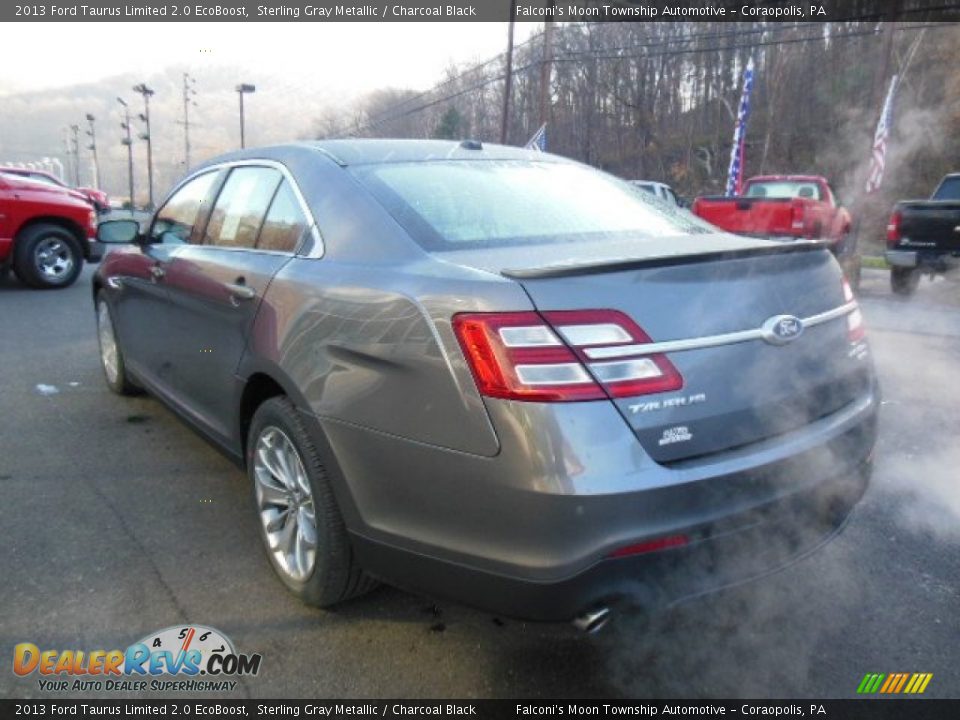 2013 Ford Taurus Limited 2.0 EcoBoost Sterling Gray Metallic / Charcoal Black Photo #6