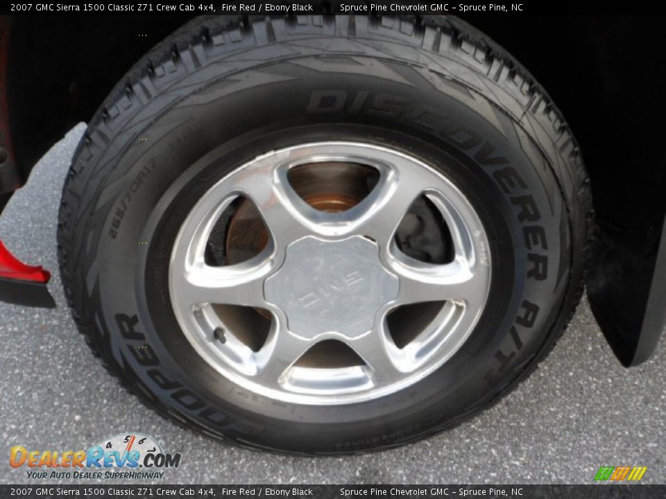 2007 GMC Sierra 1500 Classic Z71 Crew Cab 4x4 Fire Red / Ebony Black Photo #12