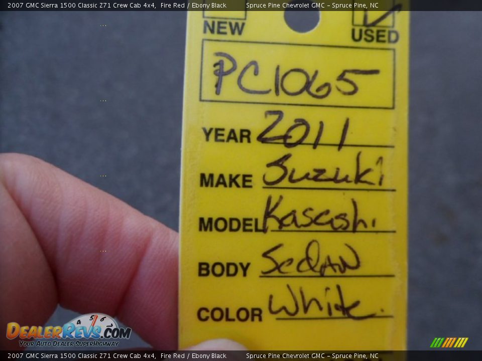2007 GMC Sierra 1500 Classic Z71 Crew Cab 4x4 Fire Red / Ebony Black Photo #36