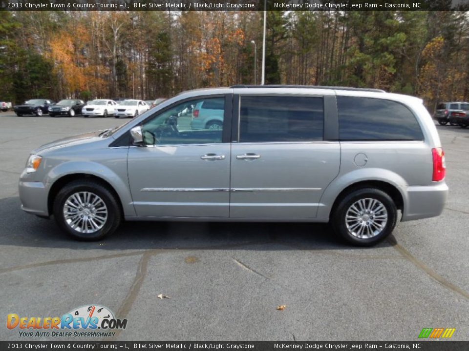 Billet Silver Metallic 2013 Chrysler Town & Country Touring - L Photo #3