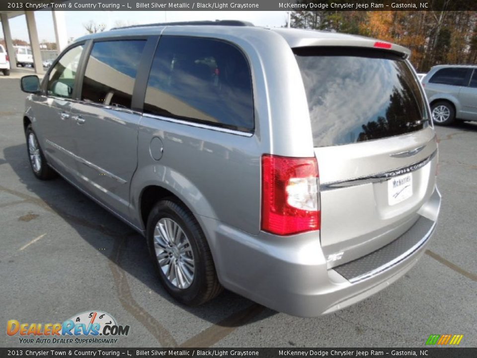 2013 Chrysler Town & Country Touring - L Billet Silver Metallic / Black/Light Graystone Photo #4