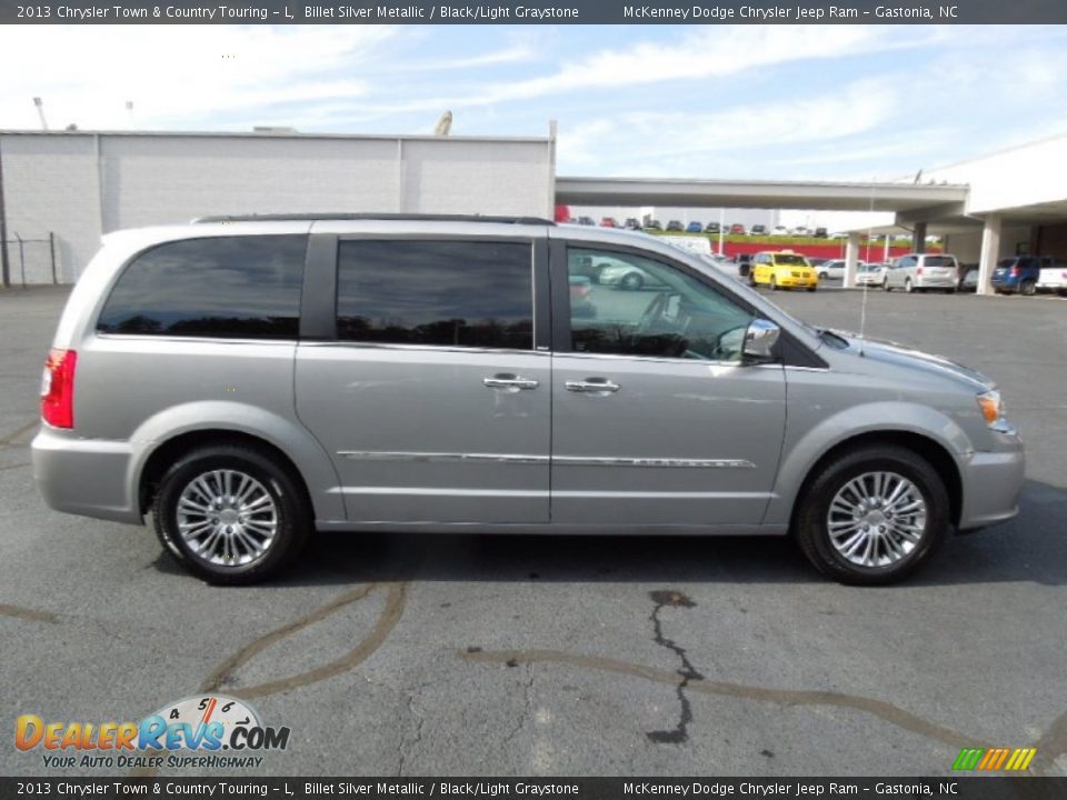 2013 Chrysler Town & Country Touring - L Billet Silver Metallic / Black/Light Graystone Photo #6