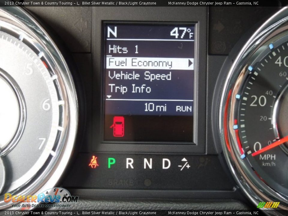 2013 Chrysler Town & Country Touring - L Billet Silver Metallic / Black/Light Graystone Photo #18