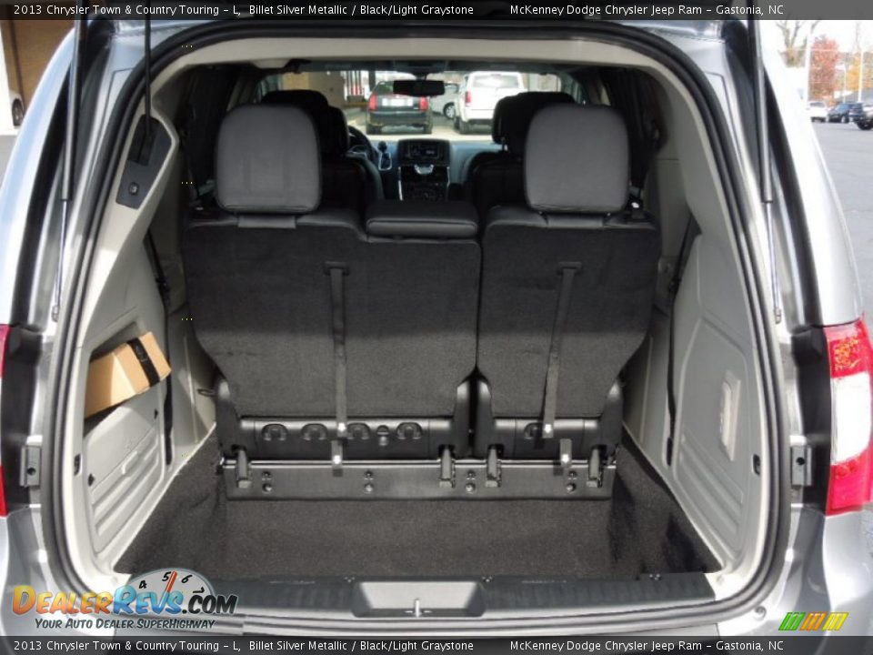 2013 Chrysler Town & Country Touring - L Billet Silver Metallic / Black/Light Graystone Photo #24