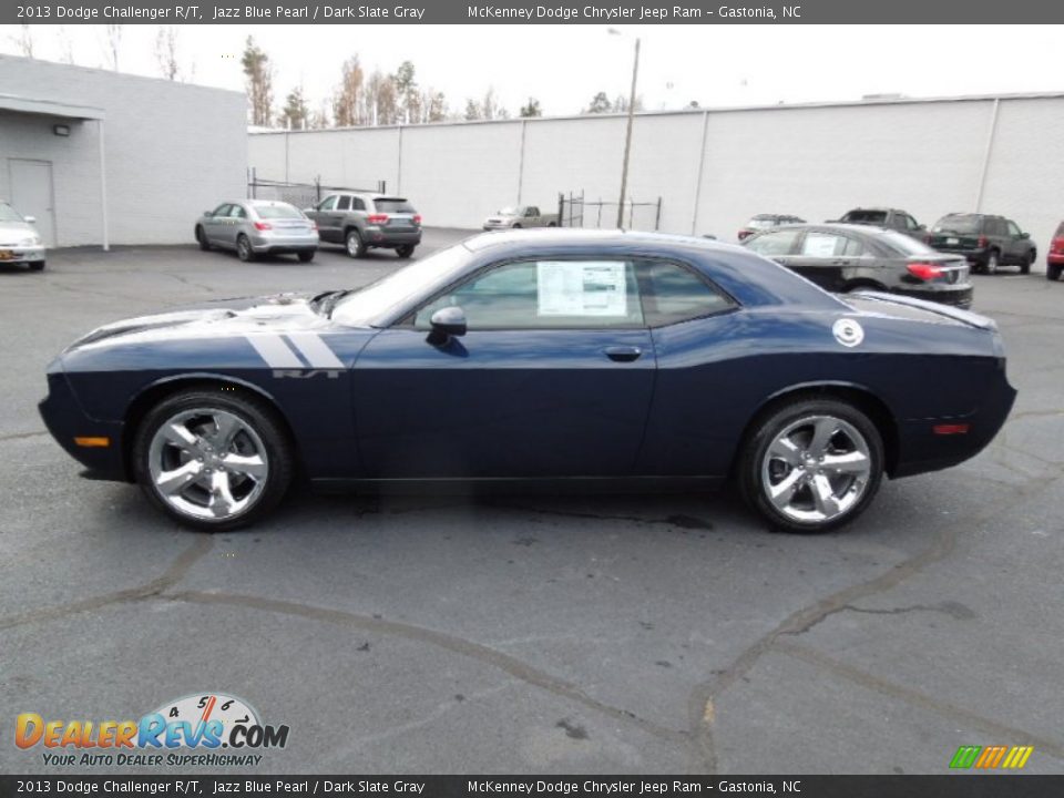 Jazz Blue Pearl 2013 Dodge Challenger R/T Photo #3