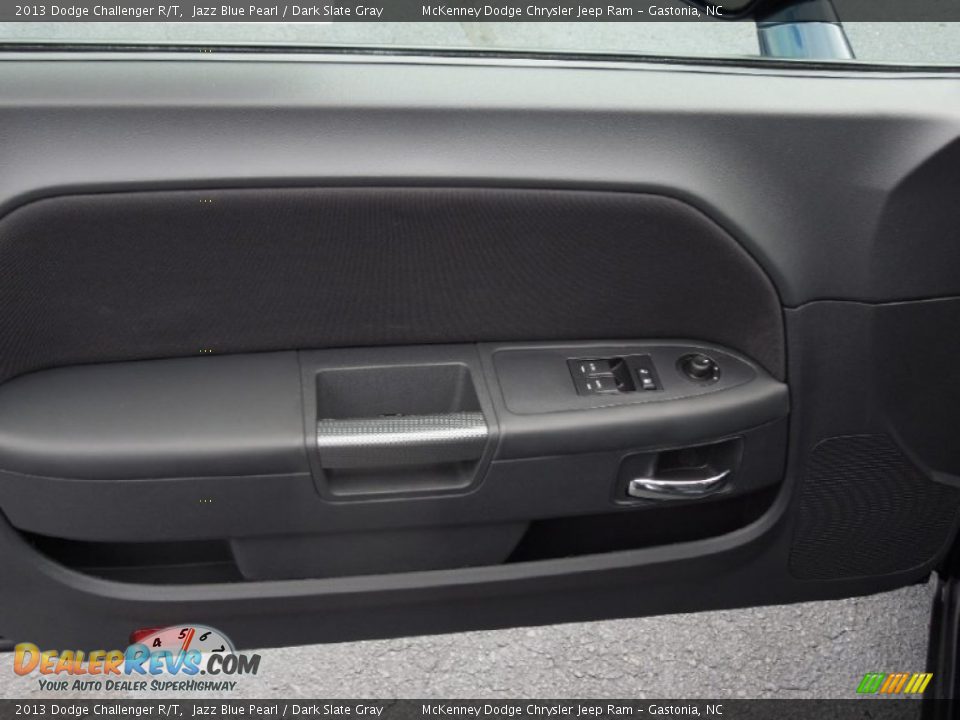 2013 Dodge Challenger R/T Jazz Blue Pearl / Dark Slate Gray Photo #10