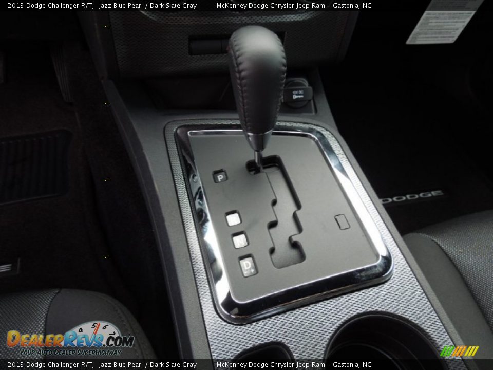 2013 Dodge Challenger R/T Jazz Blue Pearl / Dark Slate Gray Photo #12