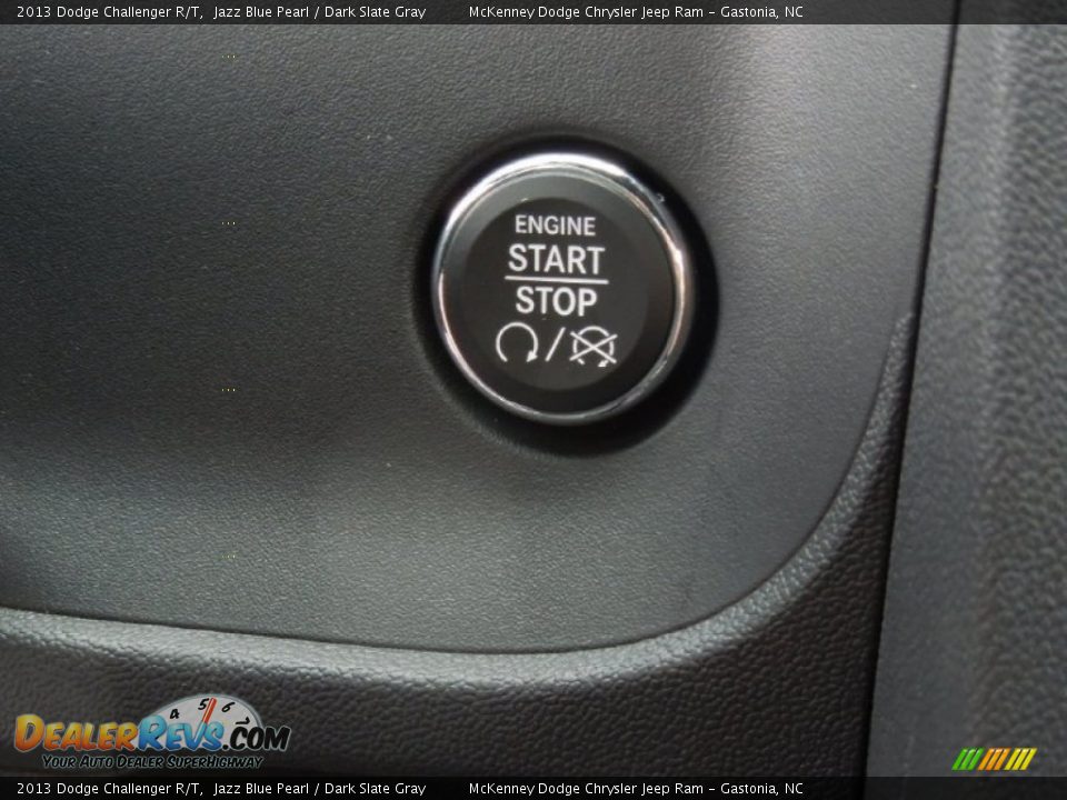 2013 Dodge Challenger R/T Jazz Blue Pearl / Dark Slate Gray Photo #13