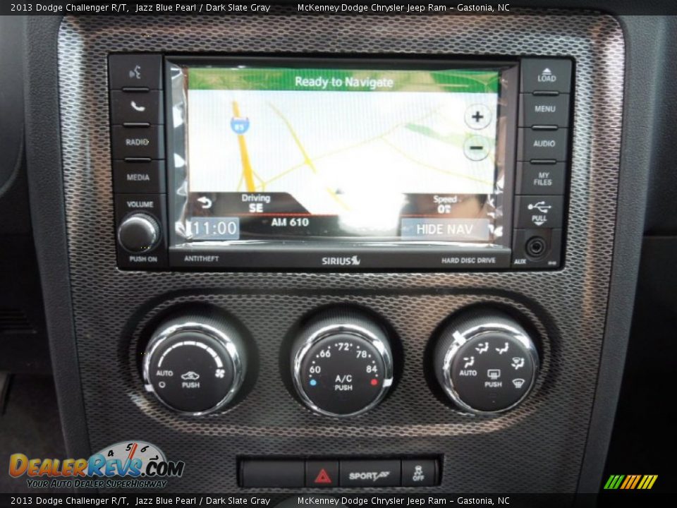 2013 Dodge Challenger R/T Jazz Blue Pearl / Dark Slate Gray Photo #14