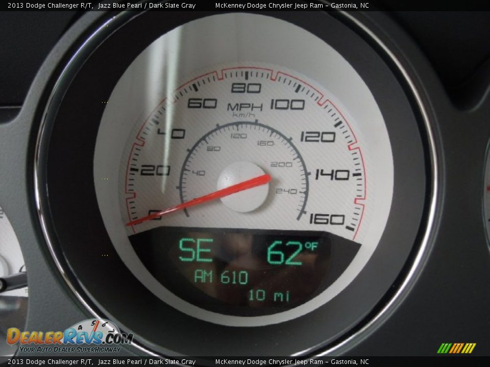 2013 Dodge Challenger R/T Jazz Blue Pearl / Dark Slate Gray Photo #17