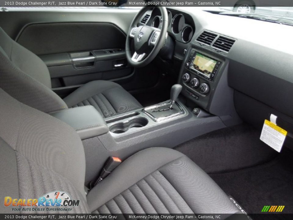 2013 Dodge Challenger R/T Jazz Blue Pearl / Dark Slate Gray Photo #21