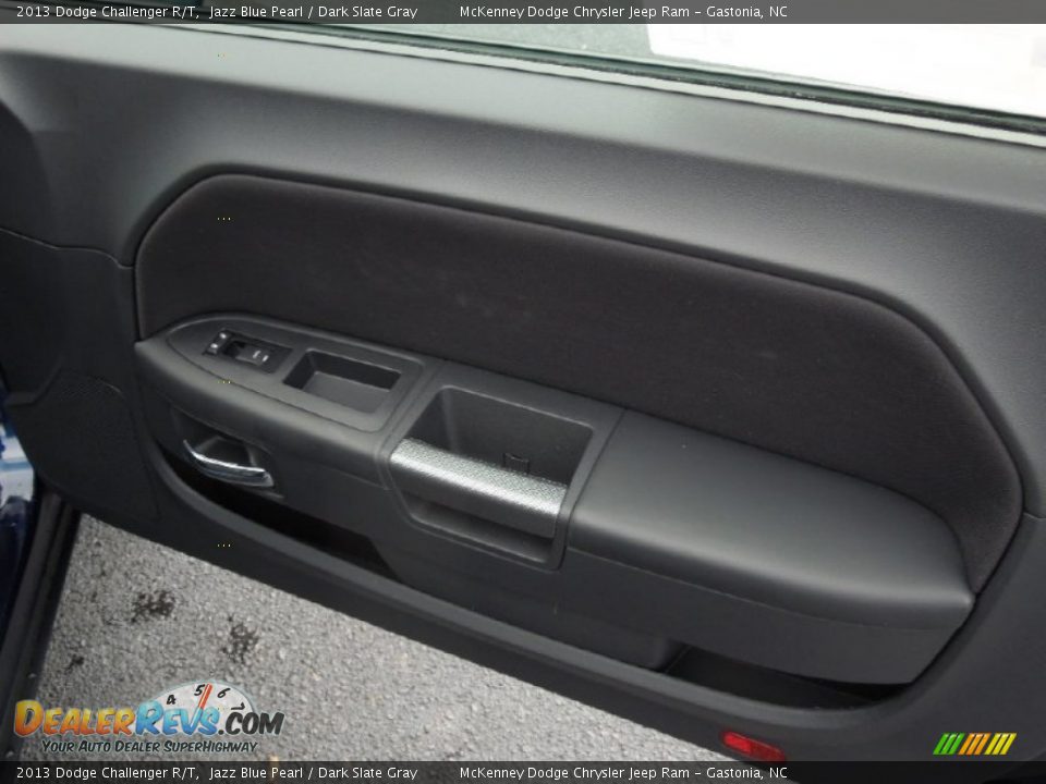 2013 Dodge Challenger R/T Jazz Blue Pearl / Dark Slate Gray Photo #22