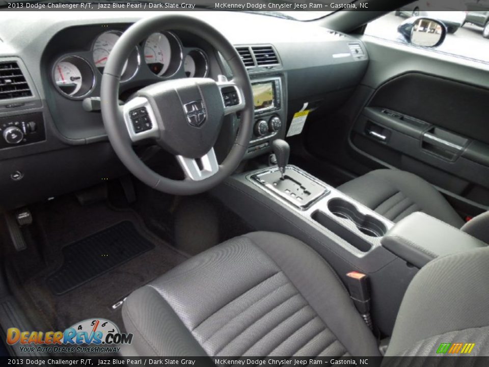 Dark Slate Gray Interior - 2013 Dodge Challenger R/T Photo #25